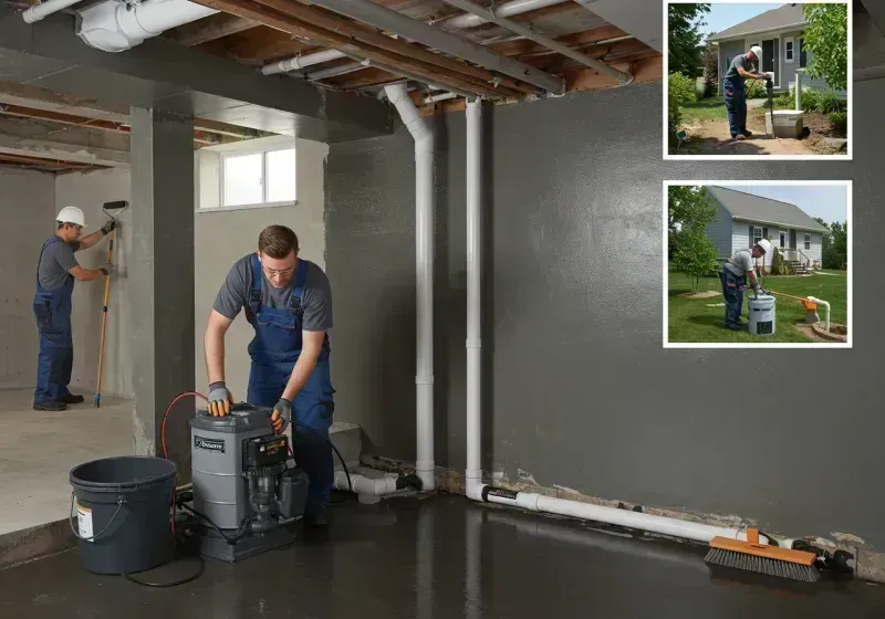 Basement Waterproofing and Flood Prevention process in Cumberland County, NC